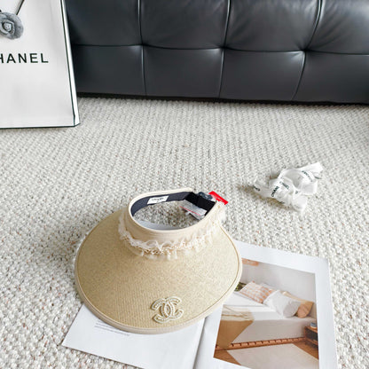 Chanel Lace Visor Hat 299888