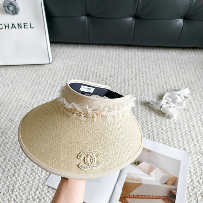 Chanel Lace Visor Hat 299888