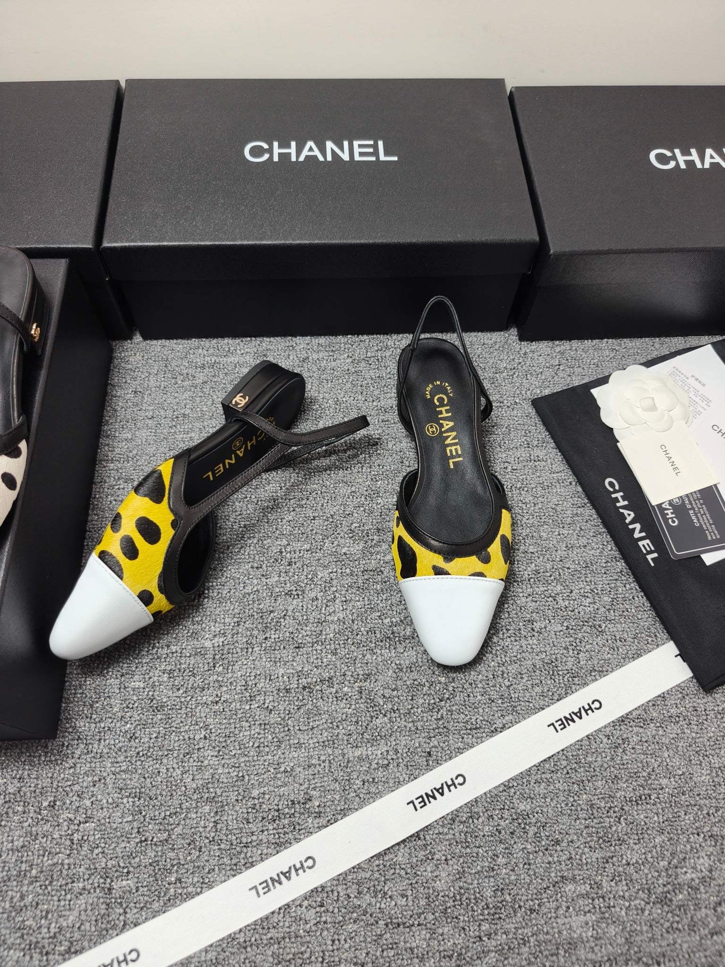 Chanel 2026 Slingback Horsehair Sheepskin 856006