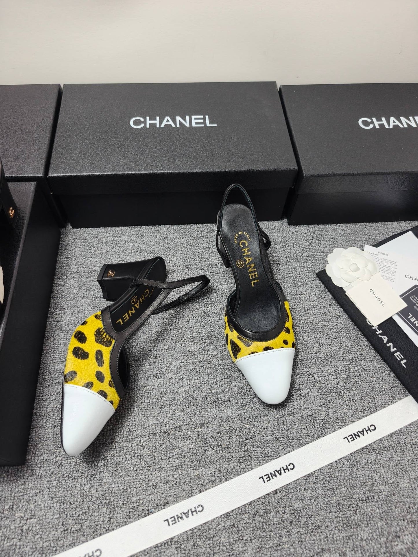 Chanel 2026 Slingback Horsehair Sheepskin 856006