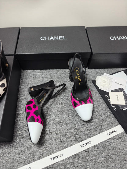 Chanel 2026 Slingback Horsehair Sheepskin 856006