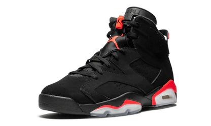 Nike Air Jordan 6 Retro Black Orange Velvet Leather
