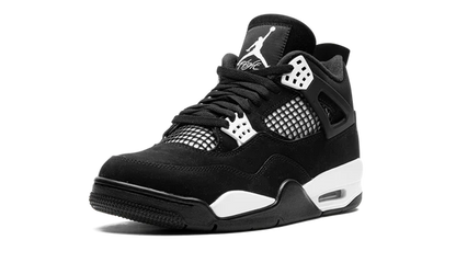 Nike Air Jordan 4 Black White Suede TPU