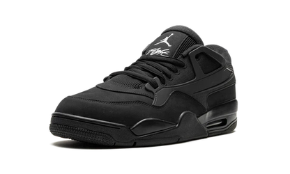 Nike Air Jordan 4 Black Suede Leather