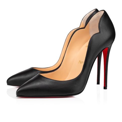 CL Pumps Hot Chick 100 mm Black Nappa