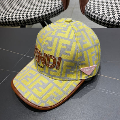 Fendi FF Motif Jacquard Baseball Cotton 196105