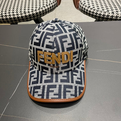 Fendi FF Motif Jacquard Baseball Cotton 196105