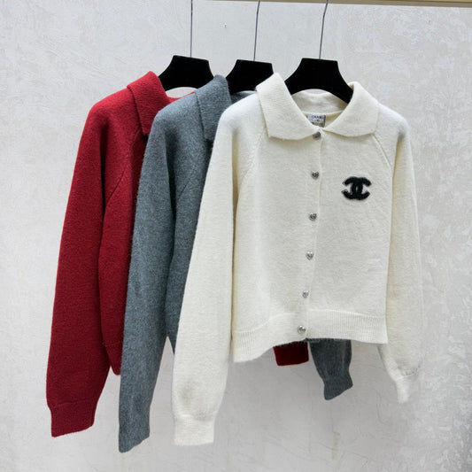 Chanel 2025  Knitted Cardigan Wool Cashmere 730266