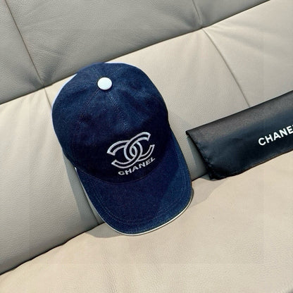 Chanel Denim Baseball Cap 299769