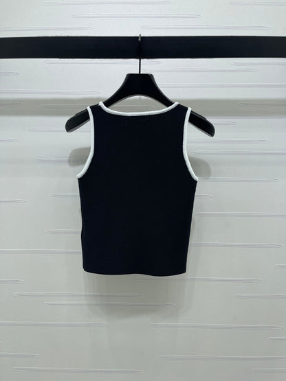 Dior 2026 Crew Neck Knitted Vest Wool