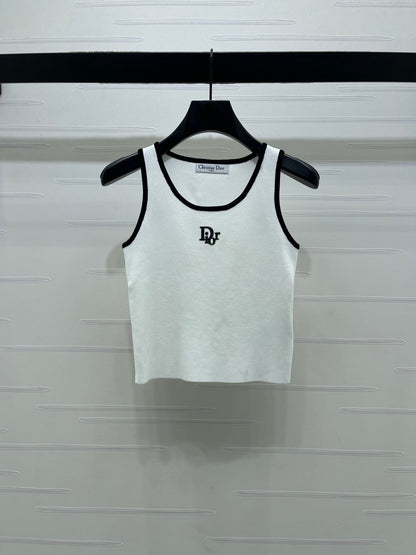 Dior 2026 Crew Neck Knitted Vest Wool