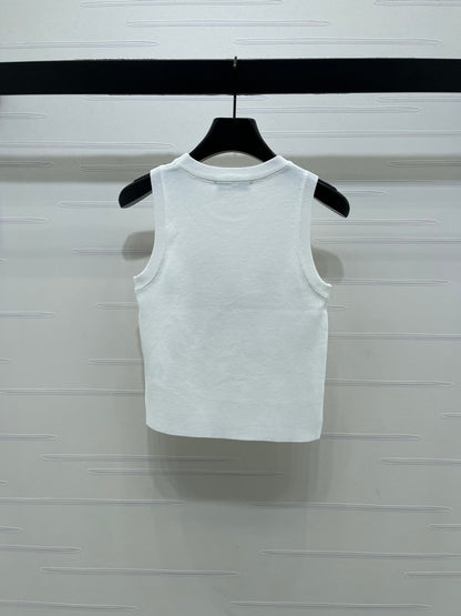 Dior 2026 Sequined Knit Vest Wool