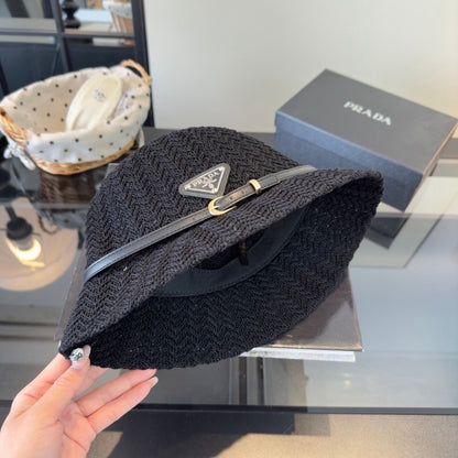 Prara Bucket Straw Hat 196104