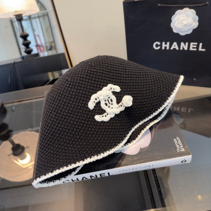 Chanel Knitted Bucket Hat 196089