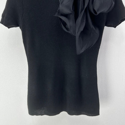 Chanel 2026 Knit Top With Bow Tie Viscose Nylon 361048