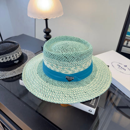 Prada Straw Sun Hat 262171