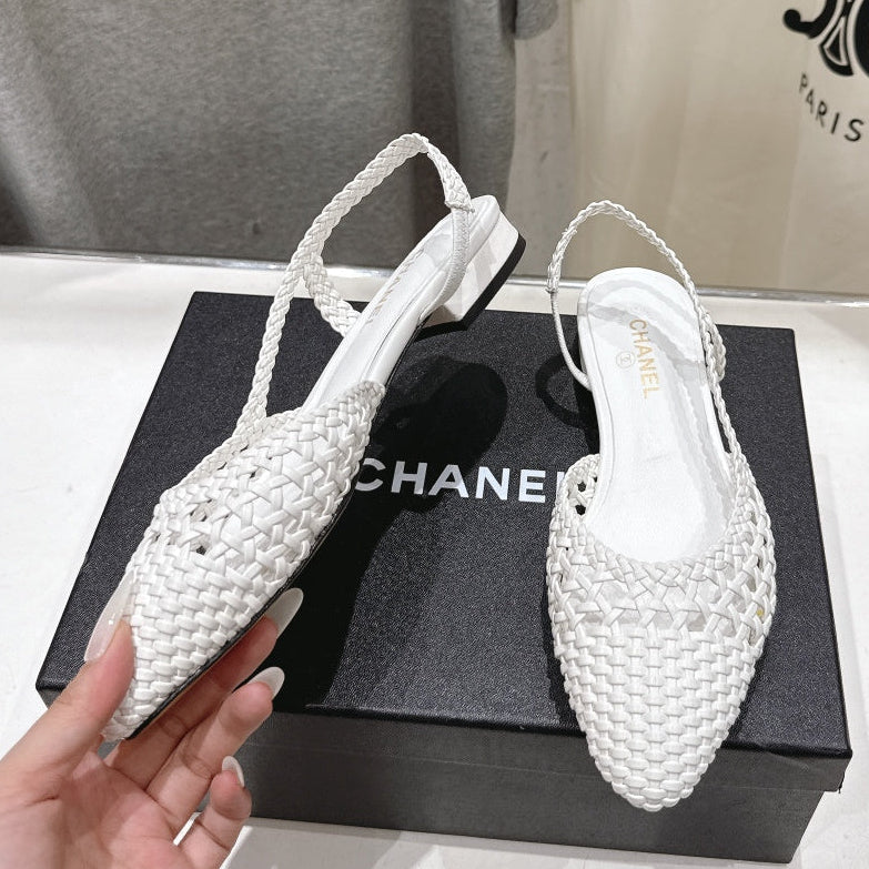 chanel sandals & slide