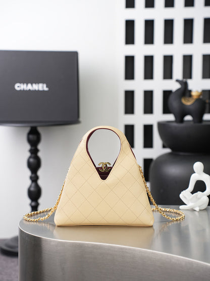 Chanel 2026 Shopping Bag 23cm Calfskin And Gold-tone