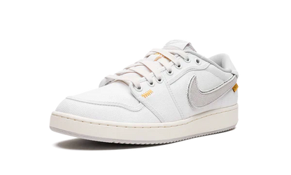 Nike Air Jordan 1 White Neutral Grey Suede Leather