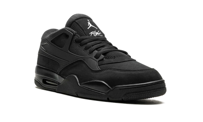 Nike Air Jordan 4 Black Suede Leather