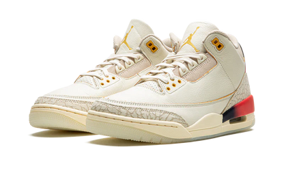 Nike Air Jordan 3 x J Balvin Cream Cowhide Suede
