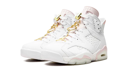 Nike Air Jordan 6 Retro White Pastel Pink Cowhide