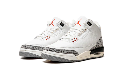 Nike Air Jordan 3 Ivory Gray Cowhide