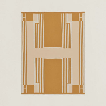 HM Ithaque Blanket Beige Wool Cashmere