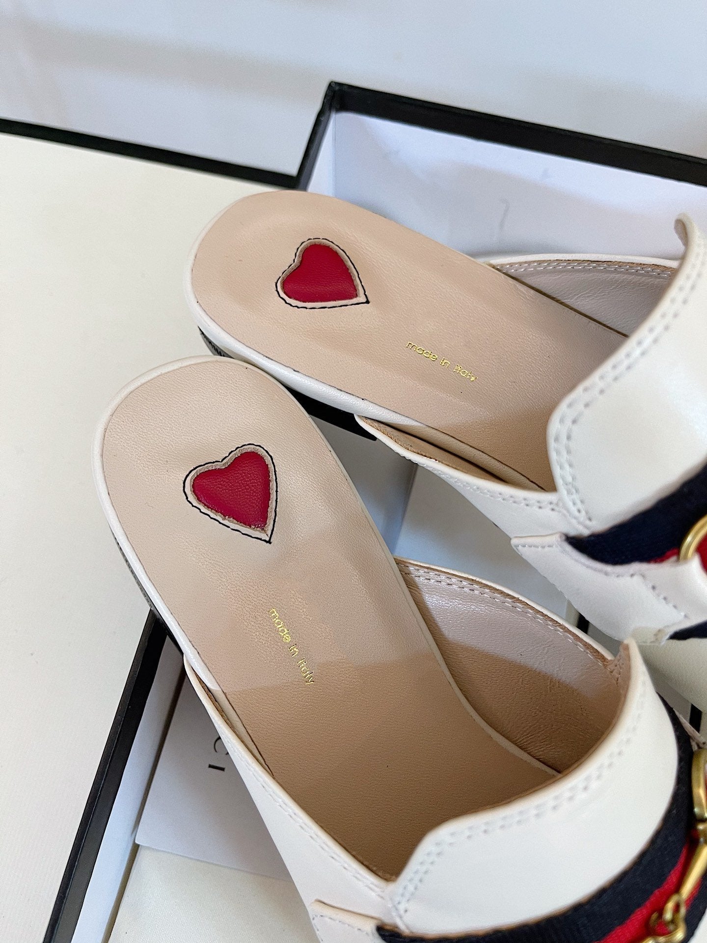 GG SLIPPER PRINCETOWN BEIGE