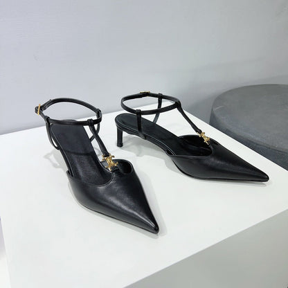 cl kitten t-bar 75 black calfskin