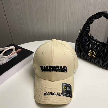 Balenciaga Embroidered Letter Baseball Cap 229244