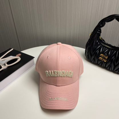 Balenciaga Embroidered Letter Baseball Cap 229244