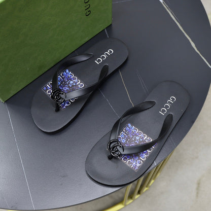 GG Men's Thong Sandals Rubber 546534