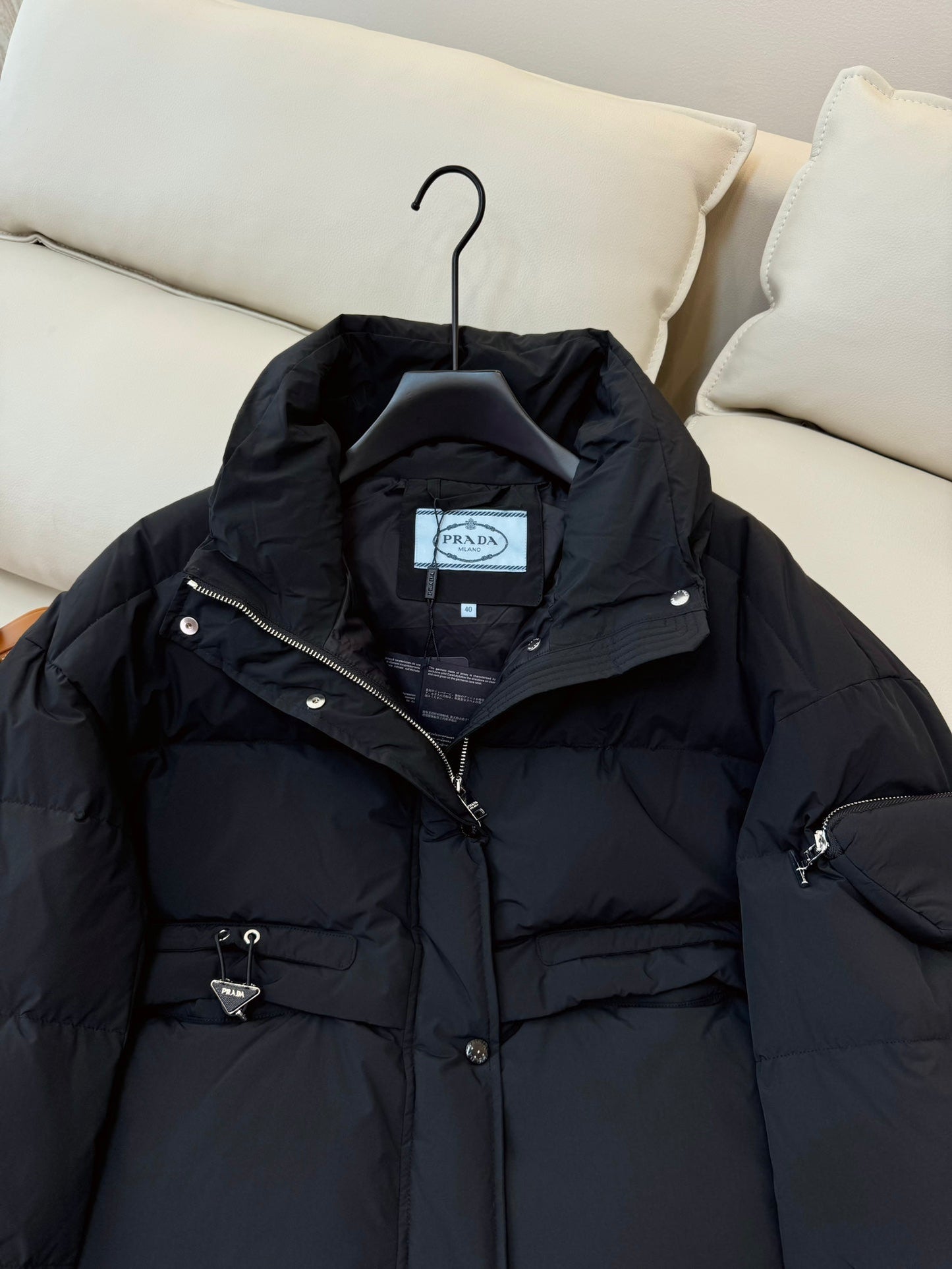 Prada 25 Coat Polyester Down 312016