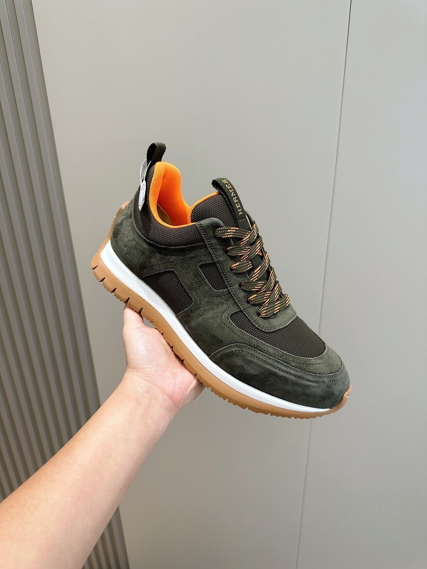 HM Men's Jimmy Sneaker Goatskin Suede 525757
