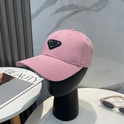 Prada Baseball Cap Brown Green Blue Pink Cotton 229261