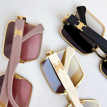 TRIOMPHE SQUARE SUNGLASS CL40238 IN ACETATE