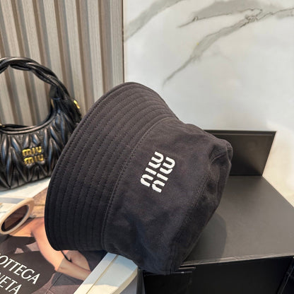 Miumiu Embroidered Bucket Hat 229386