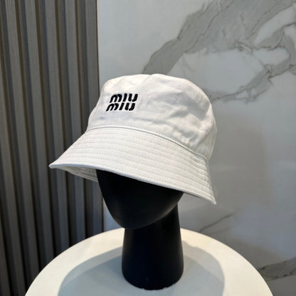 Miumiu Embroidered Bucket Hat 229386