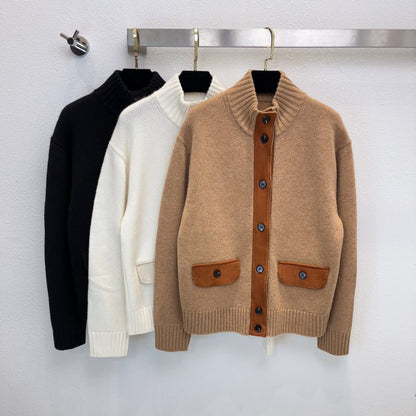 LP 25 Stand-collar Cardigan Cashmere 282272