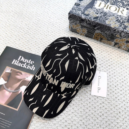 Dior Monogram Baseball Cap Signature Paris Logo Hat New With Tag 268975