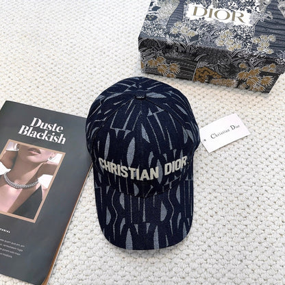 Dior Monogram Baseball Cap Signature Paris Logo Hat New With Tag 268975