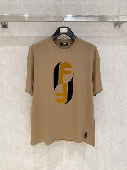 Fendi 2026 Men's Short-Sleeve T-Shirt Cotton 737247