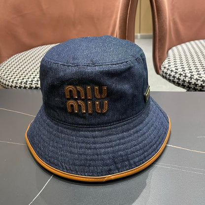 Miumiu Denim Bucket Hat 221138