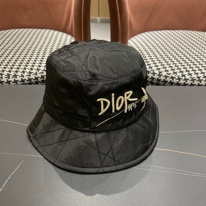 Dior Quilted Bucket Hat 221105
