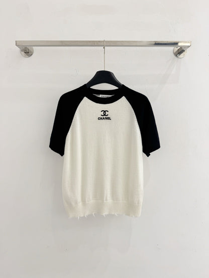 Chanel 2026 Short Sleeve T-shirt Wool