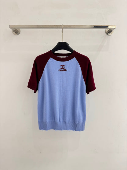 Chanel 2026 Short Sleeve T-shirt Wool
