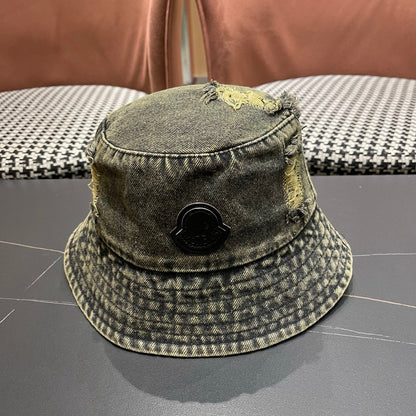 Moncler Denim Bucket Hat 196136