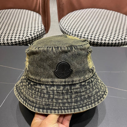 Moncler Denim Bucket Hat 196136