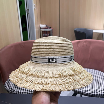 Dior D-Bobby Straw Hat 219043